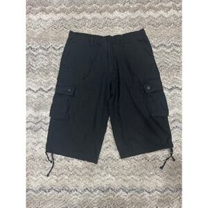 Trust Black Linen Blend Cargo Shorts Men’s Size W38
(PLEASE READ DESCRIPTION)
